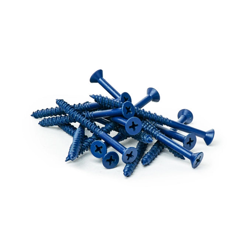 Phillips Flat Head  Slotted Concrete Screw